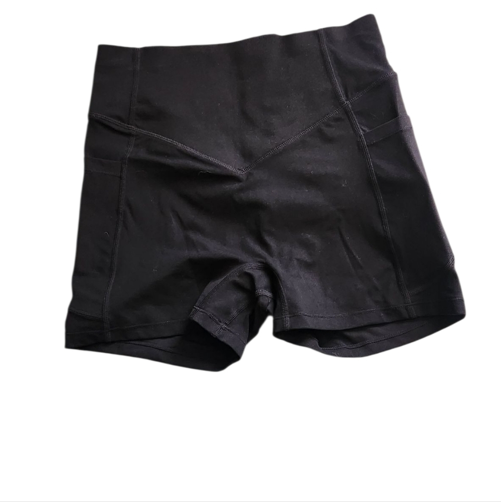 HALARA Black High-Rise Bike Shorts